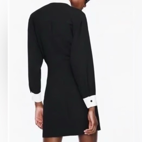 NWT ZARA BUTTON DOWN DRESS /  VARIOUS SIZES - Picture 4 of 8